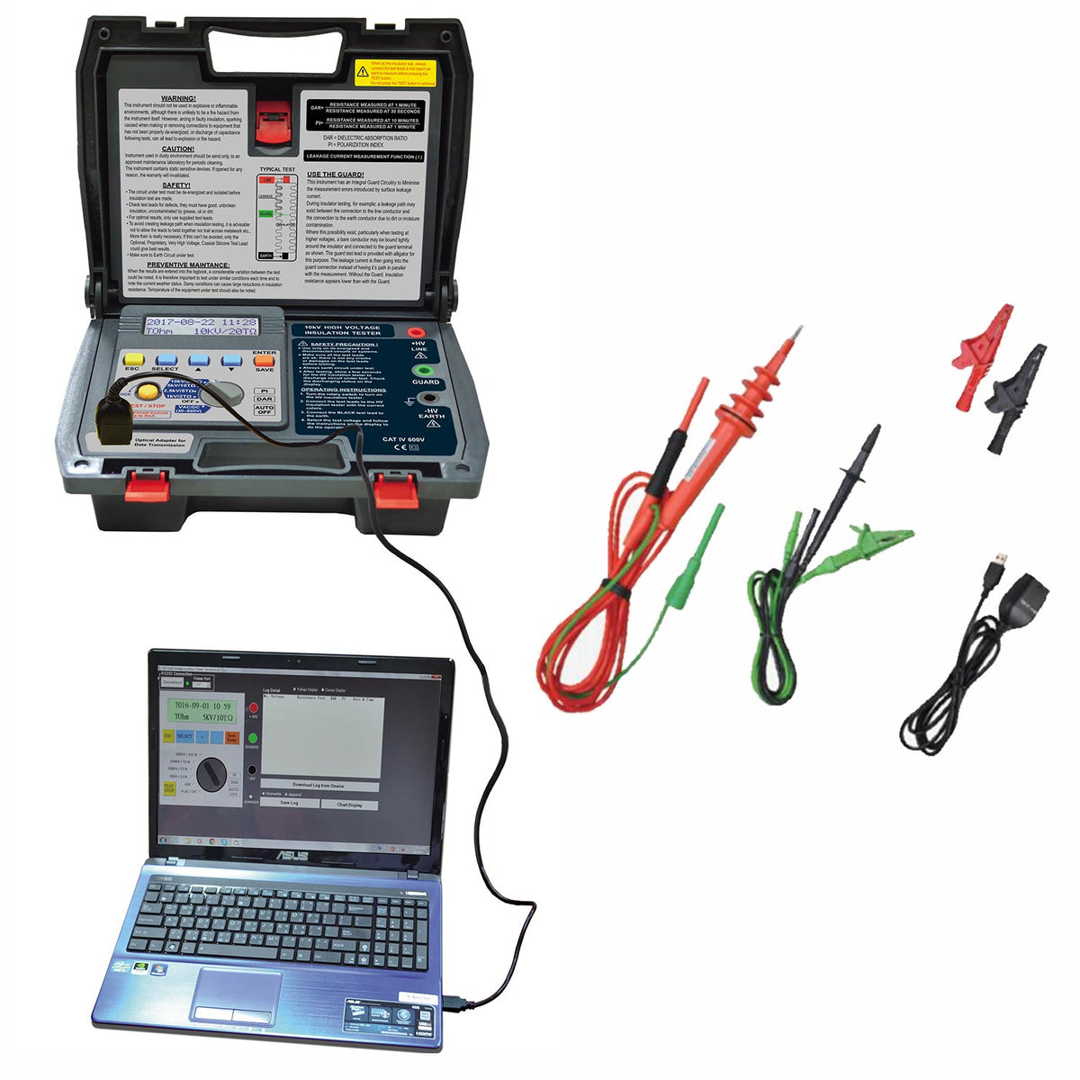 KPS INSUTEST10000 10 kV Insulation Resistance Tester