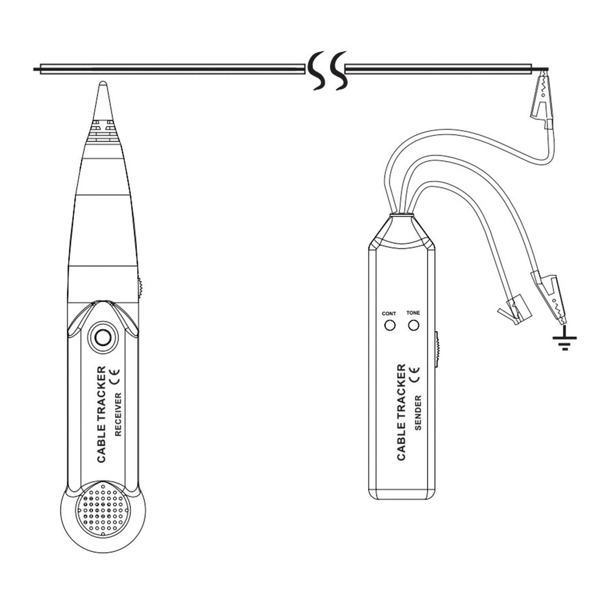 Traqueur de câble KPS CC640