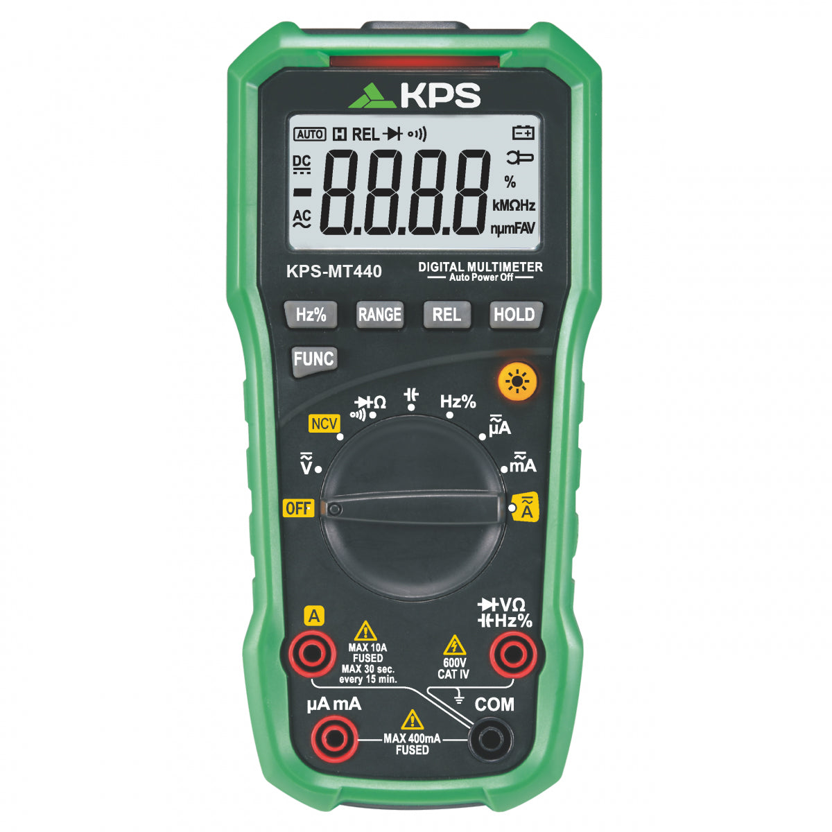 Multimètre numérique automatique KPS MT440 pour tension et courant AC/DC