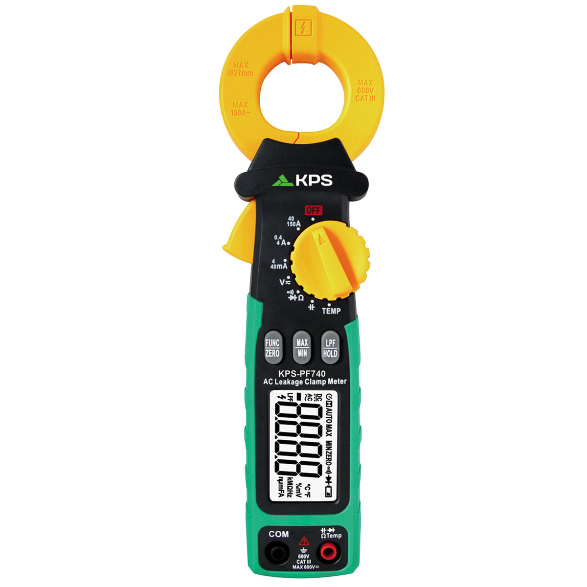 KPS PF740 True RMS Leakage Clamp Meter