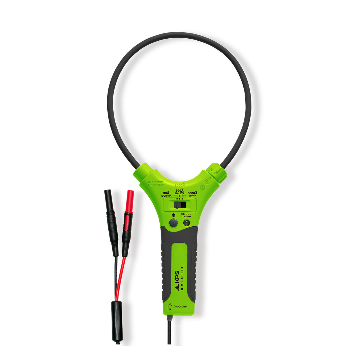Pinza amperimétrica con sonda flexible KPS DCM3018