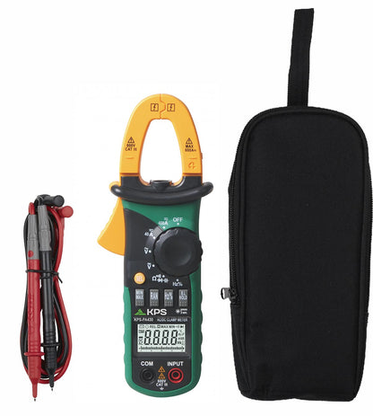 KPS PA430 MINI Pinza amperimétrica digital para tensión y corriente CA/CC