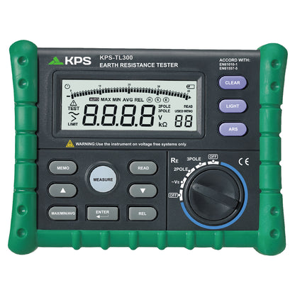 Comprobador de Resistencia de Tierra KPS TL300
