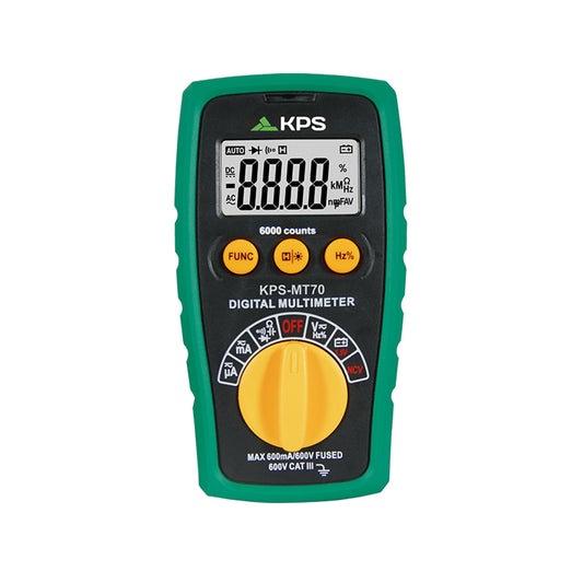 Multimètre numérique TRMS de poche KPS MT70