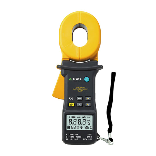 Pince multimètre de résistance de terre KPS TLP100 avec testeur de courant de fuite