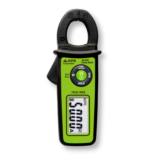 Pinza amperimétrica CC/CA KPS DCM200 Mini TRMS